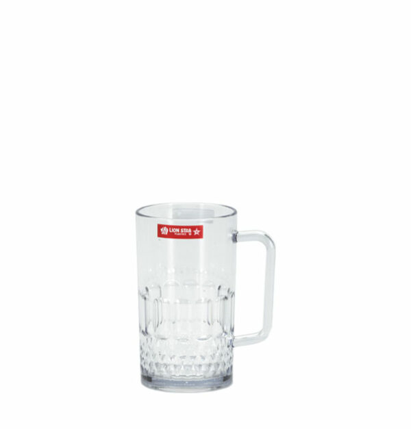 Gelas Plastik Bening Lion Star GC-87 Fresco Glass 450 ml w Handle Gelas Plastik Bening Lion Star GC-87 Fresco Glass 450 ml w/ Handle Ukuran 106 x 77 x H 133 mm | Raja Plastik Indonesia