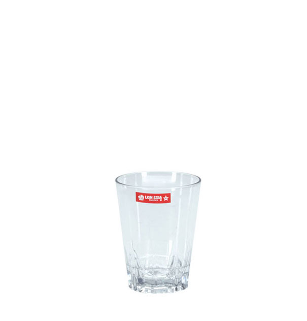 Gelas Plastik Bening Lion Star GL-93 Florence Glass 350 ml Ukuran Ø 85 x H 110 mm | Raja Plastik Indonesia