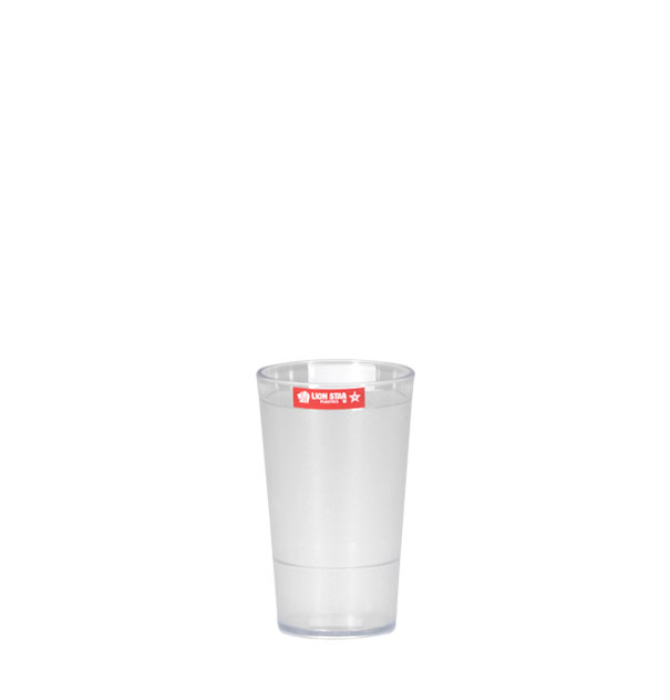 Gelas Plastik Bening Lion Star GL-97 Marcia Glass 350 ml Ukuran Ø 76 x H 125 mm | Raja Plastik Indonesia