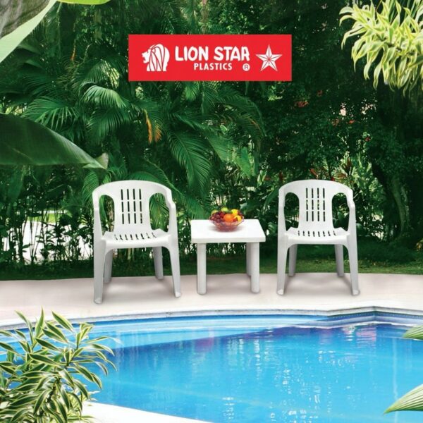 KURSI PLASTIK LION STAR EC-6 IMPALA CHAIR KURSI PLASTIK SANDARAN TANGAN LION STAR EC-6 IMPALA CHAIR