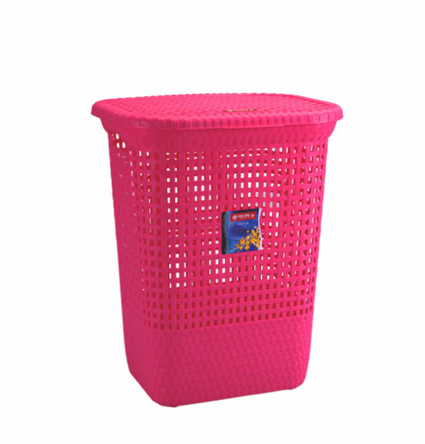 Keranjang Baju Kotor Plastik Lion Star CB-17 Vanesa Laundry Box Medium Ukuran 375 x 320 x H 460 mm | Raja Plastik Indonesia