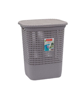 Keranjang Baju Kotor Plastik Lion Star CB-17 Vanesa Laundry Box Medium Ukuran 375 x 320 x H 460 mm | Raja Plastik Indonesia