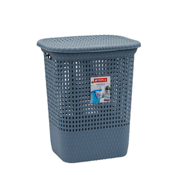 Keranjang Baju Kotor Plastik Lion Star CB-17 Vanesa Laundry Box Medium Ukuran 375 x 320 x H 460 mm | Raja Plastik Indonesia