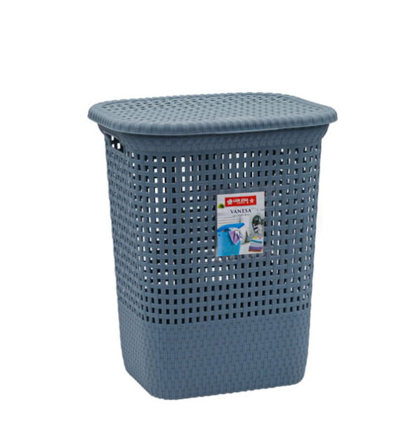 Keranjang Baju Kotor Plastik Lion Star CB-17 Vanesa Laundry Box Medium Ukuran 375 x 320 x H 460 mm | Raja Plastik Indonesia