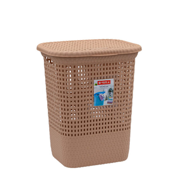 Keranjang Baju Kotor Plastik Lion Star CB-17 Vanesa Laundry Box Medium Ukuran 375 x 320 x H 460 mm | Raja Plastik Indonesia