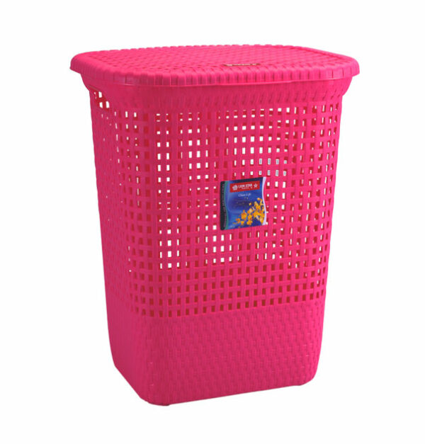 Keranjang Baju Kotor Plastik Lion Star CB-18 Vanesa Laundry Box Large Ukuran 455 x 370 x H 570 mm| Raja Plastik Indonesia