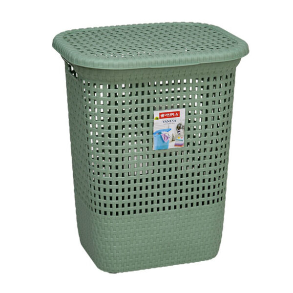 Keranjang Baju Kotor Plastik Lion Star CB-18 Vanesa Laundry Box Large Ukuran 455 x 370 x H 570 mm| Raja Plastik Indonesia