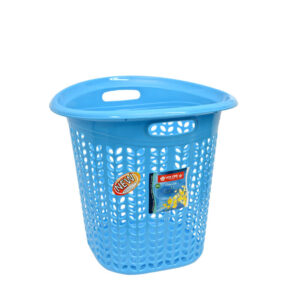 Keranjang Baju Kotor Plastik Lion Star CB-19 Lovina Laundry Basket Small Ukuran Ø 371 x 346 mm | Raja Plastik Indonesia