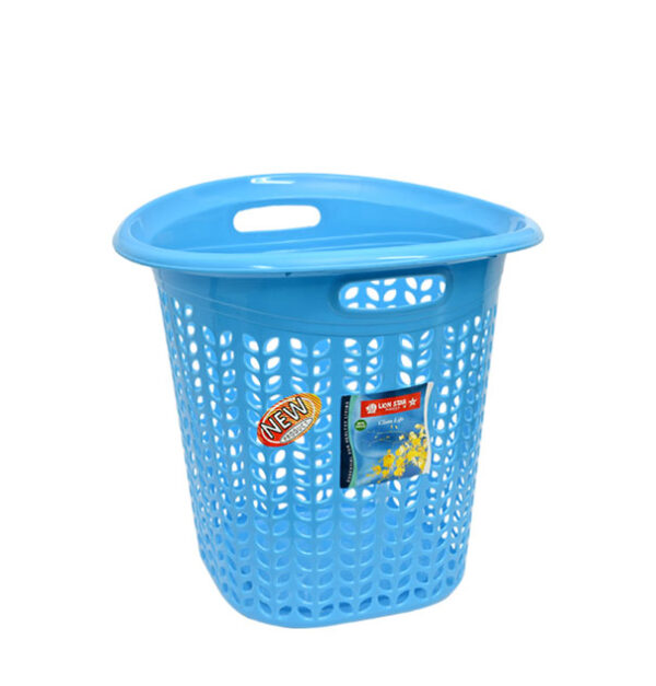 Keranjang Baju Kotor Plastik Lion Star CB-19 Lovina Laundry Basket Small Ukuran Ø 371 x 346 mm | Raja Plastik Indonesia