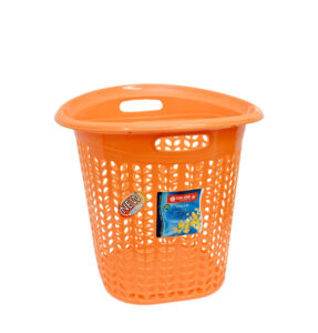 Keranjang Baju Kotor Plastik Lion Star CB-19 Lovina Laundry Basket Small Ukuran Ø 371 x 346 mm | Raja Plastik Indonesia