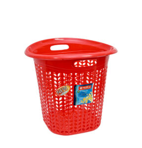 Keranjang Baju Kotor Plastik Lion Star CB-19 Lovina Laundry Basket Small Ukuran Ø 371 x 346 mm | Raja Plastik Indonesia