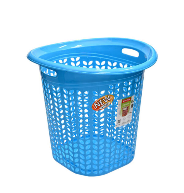 Keranjang Baju Kotor Plastik Lion Star CB-20 Lovina Laundry Basket Large Ukuran Ø 486 x H 453 mm | Raja Plastik Indonesia