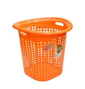 Keranjang Baju Kotor Plastik Lion Star CB-20 Lovina Laundry Basket Large Ukuran Ø 486 x H 453 mm | Raja Plastik Indonesia