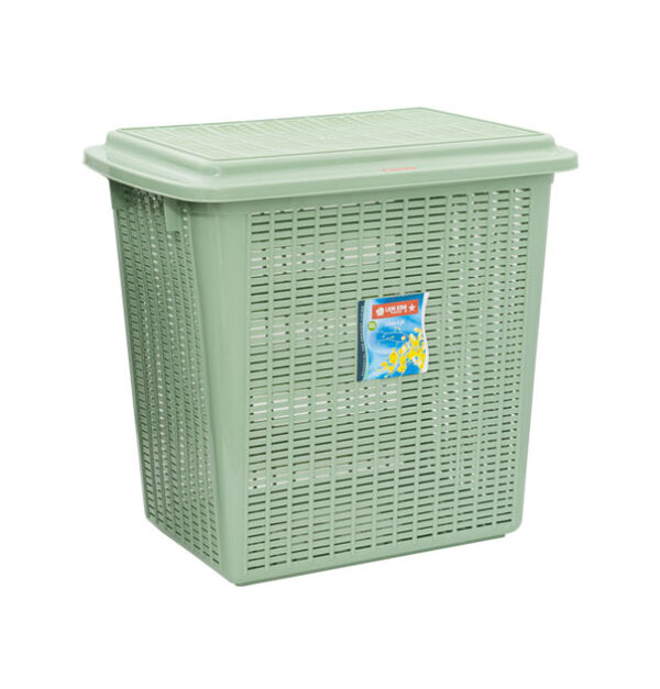 Keranjang Baju Kotor Plastik Lion Star LB-6 Stock Basket Large Ukuran 335 x 460 x H 435 mm | Raja Plastik Indonesia 