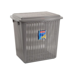 Keranjang Baju Kotor Plastik Lion Star LB-6 Stock Basket Large Ukuran 335 x 460 x H 435 mm | Raja Plastik Indonesia 
