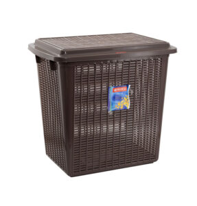 Keranjang Baju Kotor Plastik Lion Star LB-6 Stock Basket Large Ukuran 335 x 460 x H 435 mm | Raja Plastik Indonesia 
