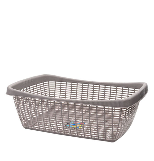 Keranjang Laundry Plastik Lion Star CB-1 Laundry Basket Square Ukuran 578 x 415 x H 208 mm | Raja Plastik Indonesia
