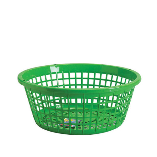 Keranjang Laundry Plastik Lion Star CB-11 Laundry Basket Round 535 Ukuran Ø 535 x H 215 mm | Raja Plastik Indonesia