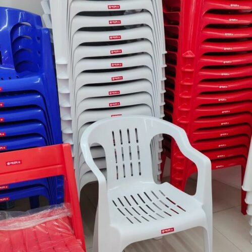 Kursi Plastik Sandaran Tangan Lion Star EC-6 Impala Chair Ukuran 582 x 570 x H 740 mm | Raja Plastik Indonesia