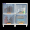 LEMARI LOCKER BOX PLASTIK TRANSPARAN NAPOLLY TIPE LB-2204 TP PUMA