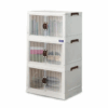 LOCKER BOX PLASTIK SERBAGUNA NAPOLLY POLIBOX PB-346 TP 3 SUSUN