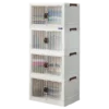 LOCKER BOX PLASTIK SERBAGUNA NAPOLLY POLIBOX PB-446 TP 4 SUSUN