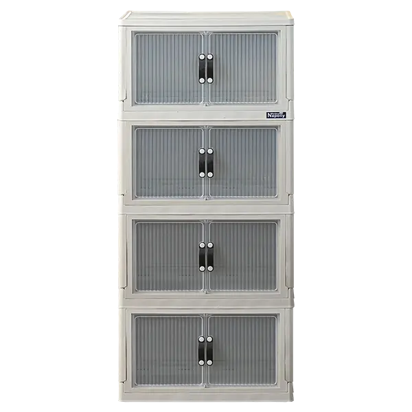 LOCKER BOX PLASTIK SERBAGUNA NAPOLLY POLIBOX PB-446 TP 4 SUSUN