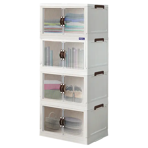 LOCKER BOX PLASTIK SERBAGUNA NAPOLLY POLIBOX PB-446 TP 4 SUSUN