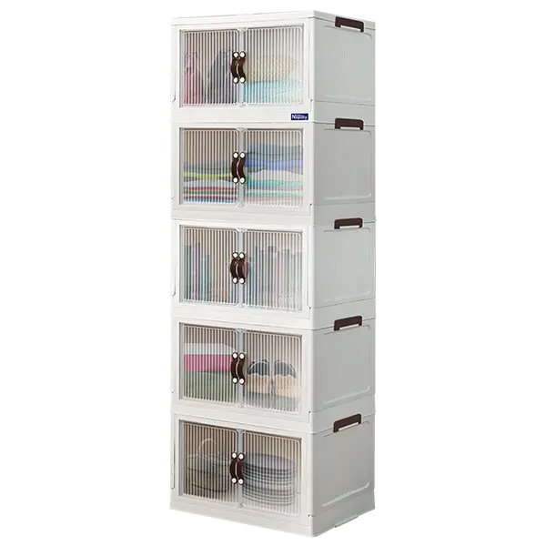 LOCKER BOX PLASTIK SERBAGUNA NAPOLLY POLIBOX PB-546 TP 5 SUSUN