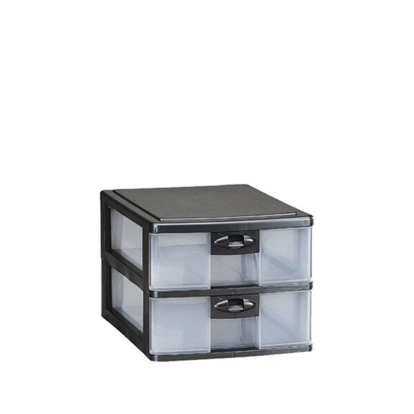 Laci Plastik Mini Serbaguna 2 Susun Lion Star PR-32 Pressa Container A4 Ukuran 340 x 250 x H 210 mm | Raja Plastik Indonesia