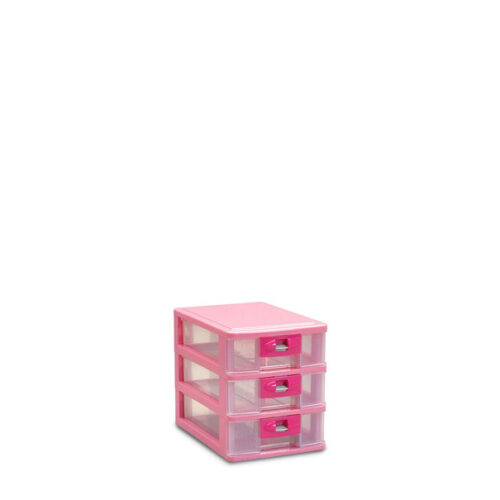 Laci Plastik Mini Serbaguna 3 Susun Lion Star PR-17 Pressa Midi Container M3 Ukuran 230 x 160 x H 204 mm | Raja Plastik Indonesia