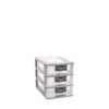 Laci Plastik Mini Serbaguna 3 Susun Lion Star PR-3 Pressa Maxi Container M3 Ukuran 264 x 180 x H 220 mm | Raja Plastik Indonesia