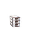 Laci Plastik Mini Serbaguna 3 Susun Lion Star PR-3 Pressa Maxi Container M3 Ukuran 264 x 180 x H 220 mm | Raja Plastik Indonesia
