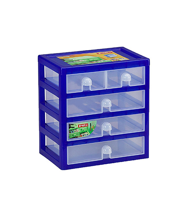 Laci Plastik Mini Serbaguna 4 Susun Lion Star IC-11 Index Container Small ML3 Ukuran 320 x 235 x H 350 mm | Raja Plastik Indonesia