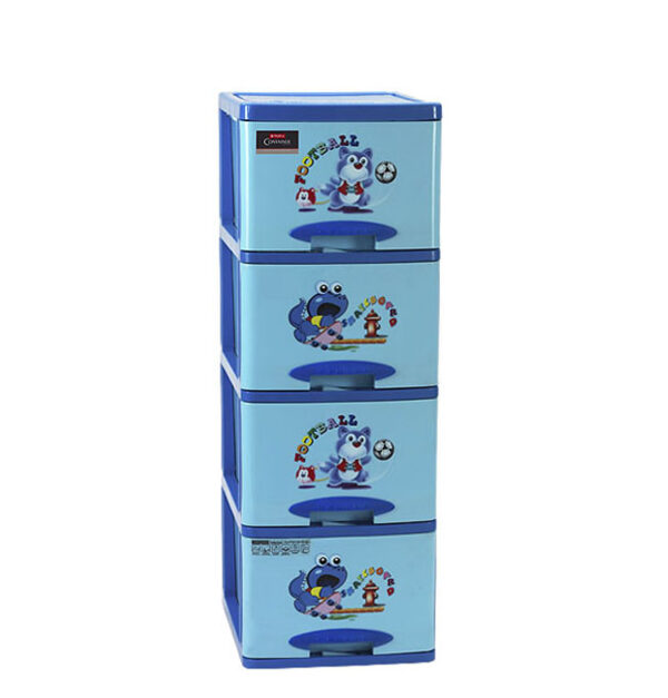 Lemari Baju Anak Plastik 4 Laci Lion Star XC-34 Centro Container 4 Stacks (KD) Lemari Baju Anak Plastik 4 Laci Lion Star XC-34 Centro Container 4 Stacks (KD) Ukuran 510 x 400 x H 1150 mm | Raja Plastik Indonesia