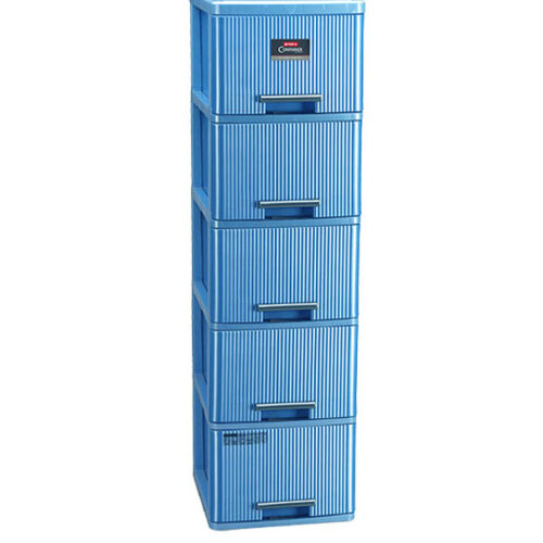 Lemari Baju Plastik 5 Susun Lion Star XC-30 Axis Container 5 Stacks (KD) Ukuran 510 x 400 x H 1425 mm | Raja Plastik Indonesia