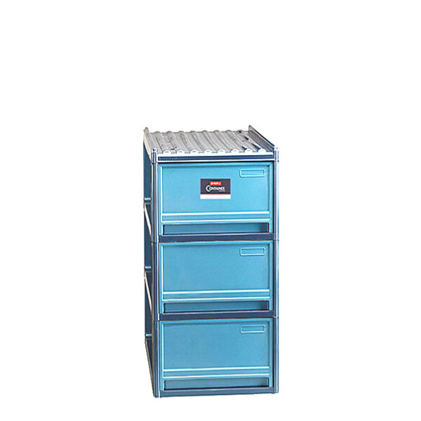 Lemari Laci Plastik 3 Susun Lion Star JC-6 Jumbo Family Container L3 Ukuran 740 x 440 x H 720 mm | Raja Plastik Indonesia