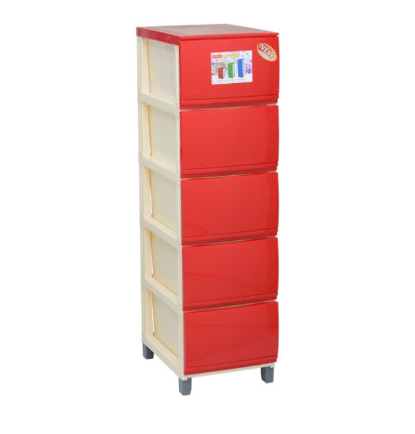 Lemari Pakaian Plastik 5 Laci Lion Star XC-48 Expanzo Container SS-5 (KD) Lemari Pakaian Plastik 5 Laci Lion Star XC-48 Expanzo Container SS-5 (KD) Ukuran 341 x 459 x H 1203 mm | Minimal Order 1 Set | Jual ke Seluruh Indonesia