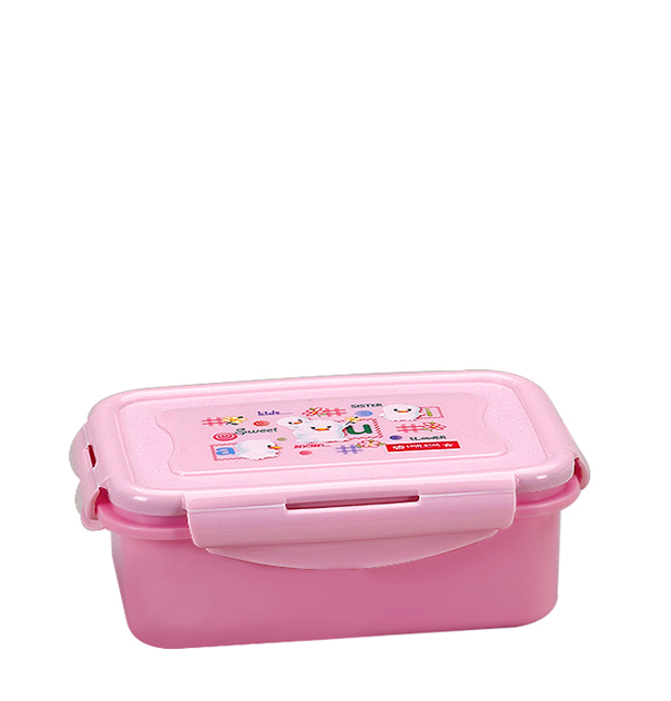 Lunch Box Plastik Anak Sekolah 465 ml Lion Star KK-21 Lunch Box Klip To Keep 1001 Ukuran 137 x 106 x H 64 mm | Raja Plastik Indonesia