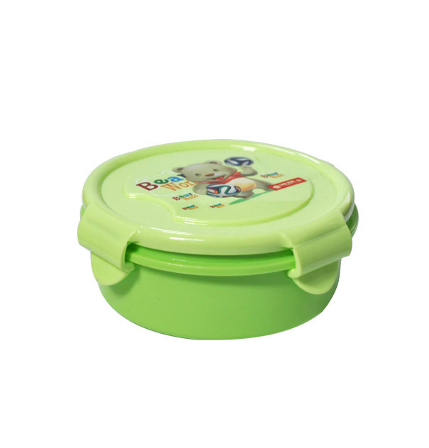 Lunch Box Plastik Anak Sekolah 500 ml Lion Star KK-29 Lunch Box Klip To Keep 3201 Ukuran Ø 144 x H 55 mm | Raja Plastik Indonesia