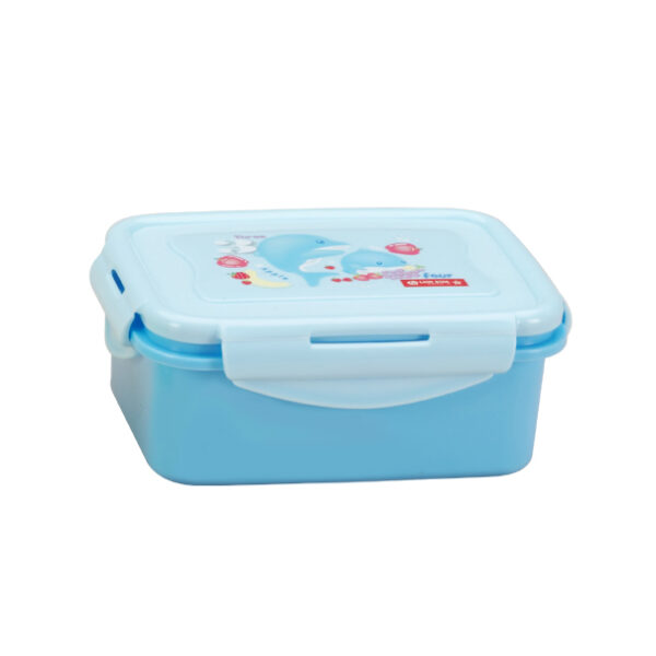 Lunch Box Plastik Anak Sekolah 600 ml Lion Star KK-22 Lunch Box Klip To Keep 1001 Ukuran 155 x 115 x H 64 mm | Raja Plastik Indonesia