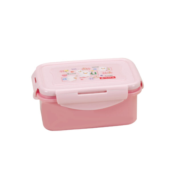 Lunch Box Plastik Anak Sekolah 600 ml Lion Star KK-22 Lunch Box Klip To Keep 1001 Ukuran 155 x 115 x H 64 mm | Raja Plastik Indonesia