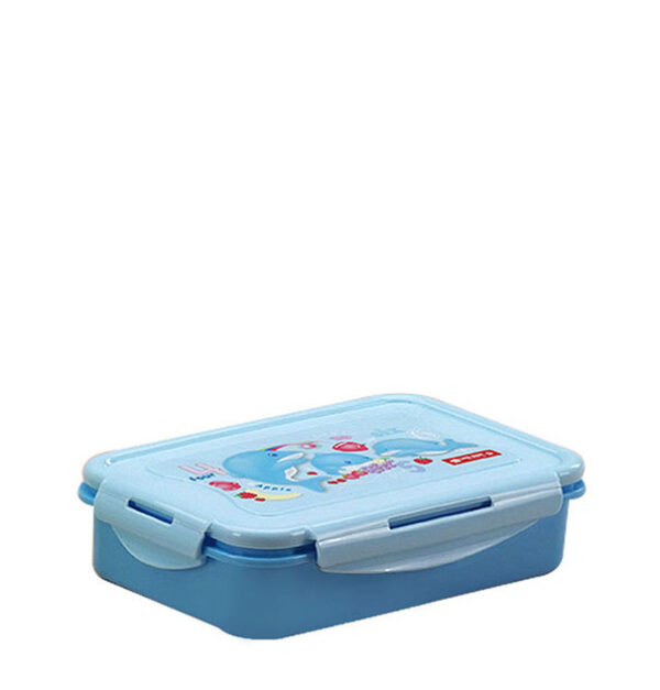Lunch Box Plastik Anak Sekolah 700 ml Lion Star KK-24 Lunch Box Klip To Keep 1201 Ukuran 180 x130 x H 56 mm | Raja Plastik Indonesia