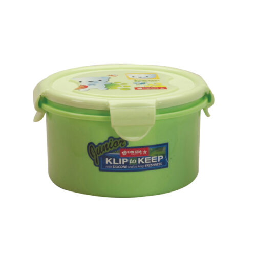 Lunch Box Plastik Anak Sekolah 750 ml Lion Star KK-30 Lunch Box Klip To Keep 3202 Ukuran Ø 144 x H 82 mm | Raja Plastik Indonesia