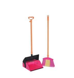 Pengki & Sapu Plastik Sampah Lion Star DP-16 Vivian Dustpan Set 130 Ukuran 285 x 115 x H 790 mm | Raja Plastik Indonesia