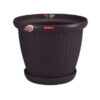 Pot Besar Plastik Diameter 50 cm Lion Star FP-50 Rattan Pot No.16 Ukuran Ø 507 x H 414 mm | Raja Plastik Indonesia