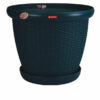 Pot Besar Plastik Diameter 70 cm Lion Star FP-52 Rattan Pot No.20 Ukuran Ø 691 x H 564 mm | Raja Plastik Indonesia