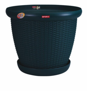 Pot Besar Plastik Diameter 70 cm Lion Star FP-52 Rattan Pot No.20 Ukuran Ø 691 x H 564 mm | Raja Plastik Indonesia