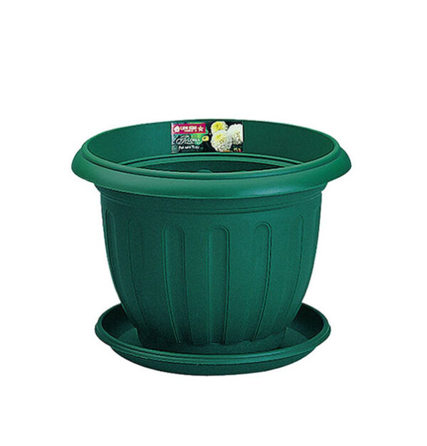 Pot Bunga Plastik Besar Diameter 25 cm Lion Star FP-41 Lotus Pot No.8 Ukuran Ø 254 x H 192 mm | Raja Plastik Indonesia
