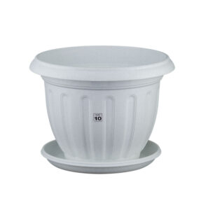 Pot Bunga Plastik Besar Diameter 30 cm Lion Star FP-42 Lotus Pot No.10 Ukuran Ø 300 x H 225 mm | Raja Plastik Indonesia